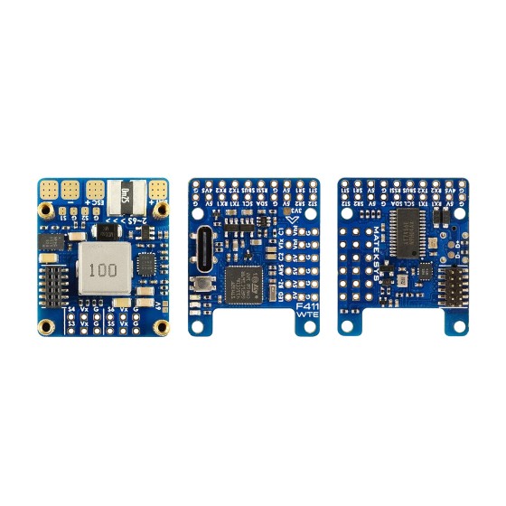 HOT MATEKSYS MATEK F411-WTE BMI270 Baro OSD Dual BEC 132A Current Senor 2-6S INAV Flight Controller for RC Airplane Fixed-Wing
